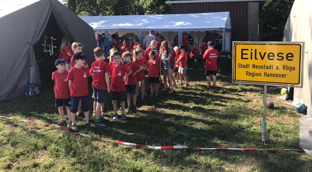 Feldbetten für die Kinder- und Jugendfeuerwehr Eilvese
